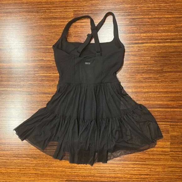 PopFlex Active Corset Pirouette Dress - Black size XS EUC - Picture 4 of 6